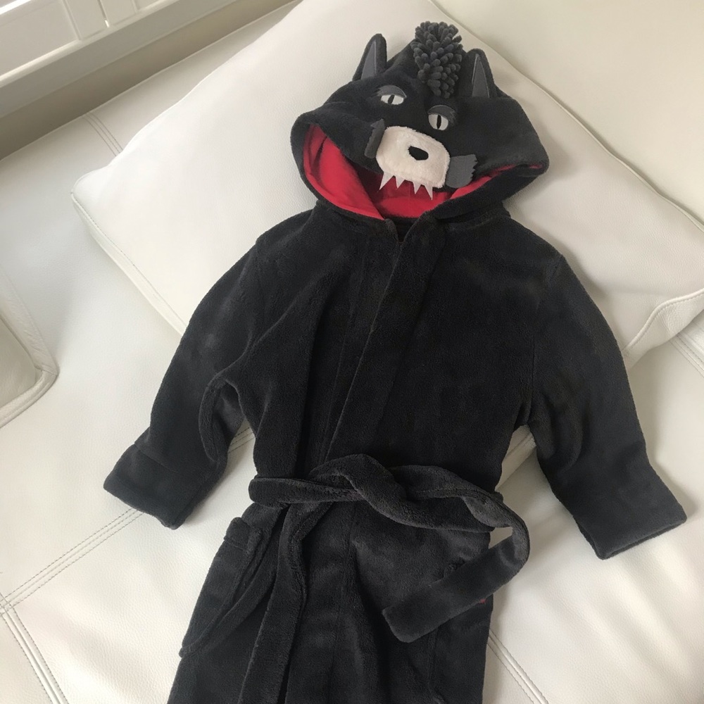 Joules Fleece Robe sleep wear dressing gown